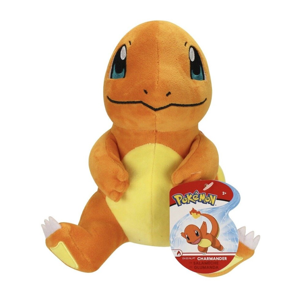 New 2020 Wicked Cool Toys Pokemon 8" CHARMANDER Plushie Plush